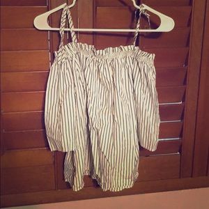 H&M off the shoulder blouse